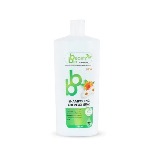 Beauty Bio – Shampoing Sans Sulfate Cheveux Gras 700 Ml - BEAUTY