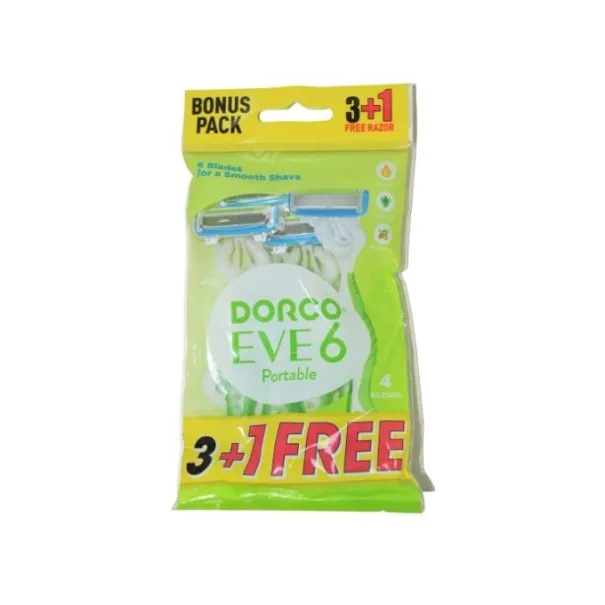 Dorco – Rasoirs Jetables Dorco Eve 6 4 Pi?ces - DORCO