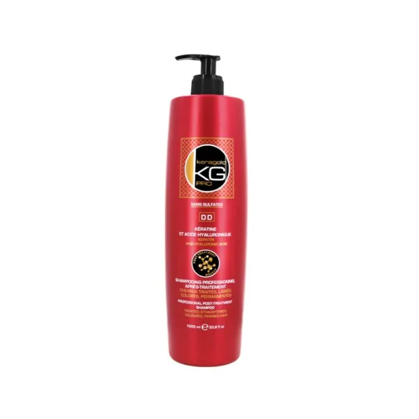 Keragold – Shampooing Professionnel Dd Après Traitement 1L - KERAGOLD