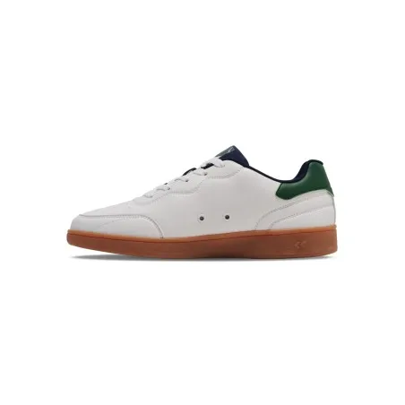 Basket Casual Homme hummel Chaussures MATCH POINT MP - Blanc/Vert 226218-9208 - hummel