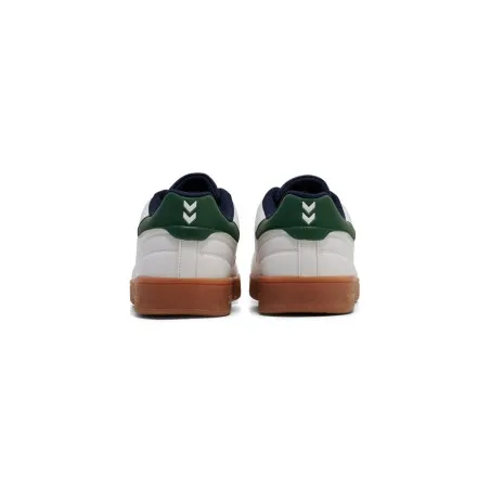 Basket Casual Homme hummel Chaussures MATCH POINT MP - Blanc/Vert 226218-9208 - hummel