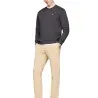 Tommy Jeans – Sweat-shirt à badge régulier – NEW CHARCOAL - TOMMY JEANS
