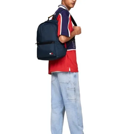 TOMMY JEANS- SAC À DOS HOMME TJM ESSENTIAL – Marine - TOMMY HILFIGER