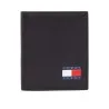 Tommy Jeans – portefeuille en cuir tjm Heritage pour homme – Noir - TOMMY HILFIGER