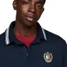 Tommy Jeans – Polo de rugby surdimensionné brodé – DARK NIGHT NAVY - TOMMY JEANS
