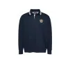 Tommy Jeans – Polo de rugby surdimensionné brodé – DARK NIGHT NAVY - TOMMY JEANS
