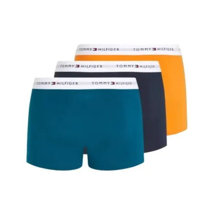 Tommy Jeans – Pack De 3 Calzoncillos Trunk Essential – Orange Noir Vert - TOMMY JEANS