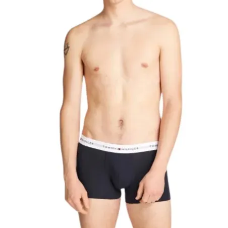 Tommy Jeans – Pack De 3 Calzoncillos Trunk Essential – Orange Noir Vert - TOMMY JEANS