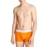 Tommy Jeans – Pack De 3 Calzoncillos Trunk Essential – Orange Noir Vert - TOMMY JEANS