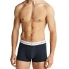 Tommy Jeans – Pack De 3 Boxers – Bordeaux Noir Gris - TOMMY HILFIGER