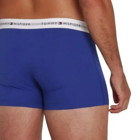 Tommy Jeans – Pack De 3 Calzoncillos Trunk Essential – Bleu Rouge Noir - TOMMY JEANS