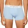 Tommy Jeans – Pack De 3 Calzoncillos Trunk Essential – Bleu Bleu Ciel Noir - TOMMY JEANS