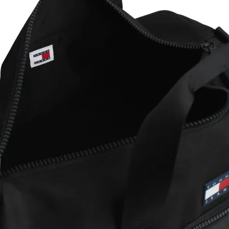 Tommy Jeans – Mesh Pocket Duffel Bag – Noir - TOMMY HILFIGER