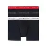Tommy Jeans – Lot de 3 boxers Signature en coton, blanc/Noir/rouge - TOMMY JEANS