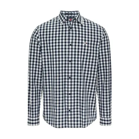 Tommy Jeans – Chemise Tommy Jeans Popeline à carreaux pour homme – Noir - TOMMY JEANS