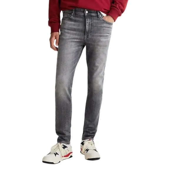 Tommy Jeans – Jean slim délavé Tommy Hilfiger Skinny – Gris - TOMMY JEANS