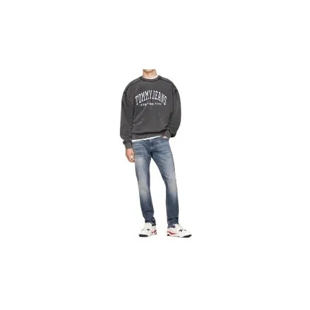 Tommy Jeans – Jean slim délavé Tommy Hilfiger Scanton en denim – Bleu - TOMMY JEANS