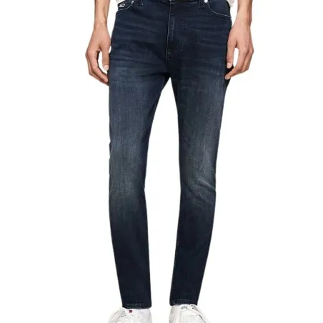 Tommy Jeans – Jean skinny Simon délavé – denim dark - TOMMY JEANS