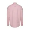Tommy Jeans – Chemise Oxford coupe standard à écusson – Rose - TOMMY JEANS