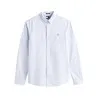Tommy Jeans – Chemise Oxford coupe standard à écusson – moderate blue - TOMMY JEANS