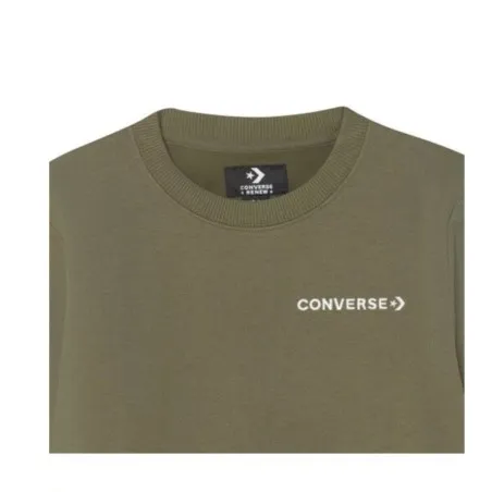 Converse – Sweatshirt Converse Wordamark – beige Boy - NIKE