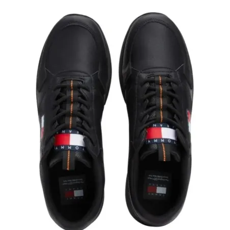 TOMMY JEANS – Chaussures Tommy Hilfiger Flexi Runner – Noir - TOMMY JEANS