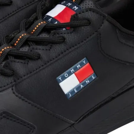 TOMMY JEANS – Chaussures Tommy Hilfiger Flexi Runner – Noir - TOMMY JEANS
