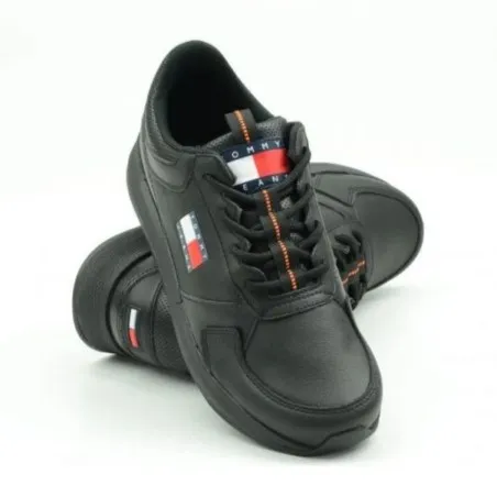 TOMMY JEANS – Chaussures Tommy Hilfiger Flexi Runner – Noir - TOMMY JEANS