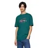 Tommy Jeans – Camiseta Tommy Jeans Firma Tommy – vert - TOMMY JEANS