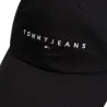 Tommy Jeans – Fleece Five-Panel Baseball – Noir - TOMMY HILFIGER