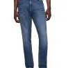 Tommy Jeans – Jean Austin Slim Tapered à délavage – Dark Denim - TOMMY JEANS