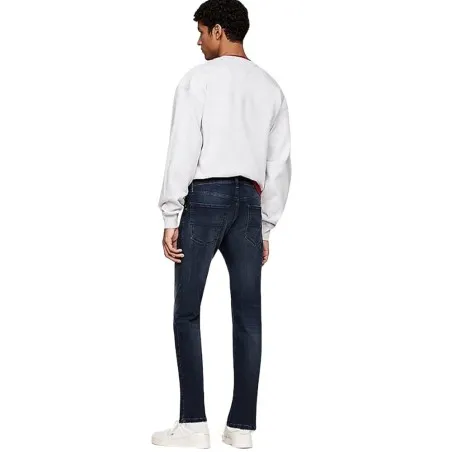 TOMMY JEANS – Jean slim délavé Scanton – denim foncé - TOMMY JEANS