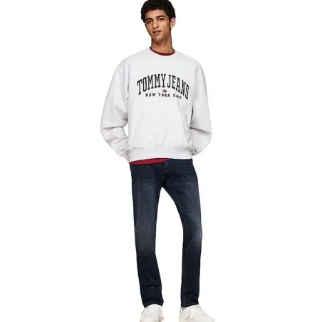 TOMMY JEANS – Jean slim délavé Scanton – denim foncé - TOMMY JEANS