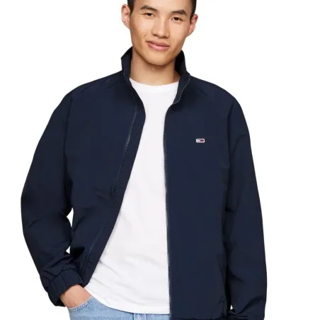 Tommy Jeans – Chemise en flanelle coupe classique – Marine - TOMMY JEANS