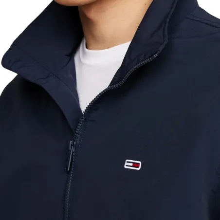 Tommy Jeans – Chemise en flanelle coupe classique – Marine - TOMMY JEANS