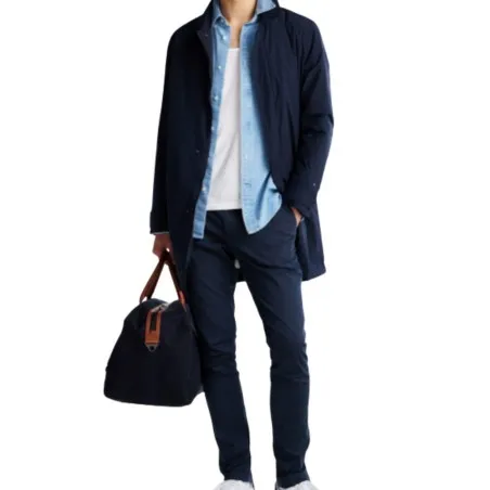 TOMMY JEANS- Pantalon AUSTIN Coupe régulière – Bleu Marine - TOMMY JEANS