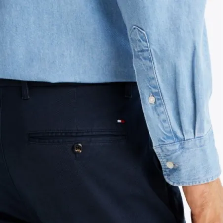 TOMMY JEANS- Pantalon AUSTIN Coupe régulière – Bleu Marine - TOMMY JEANS