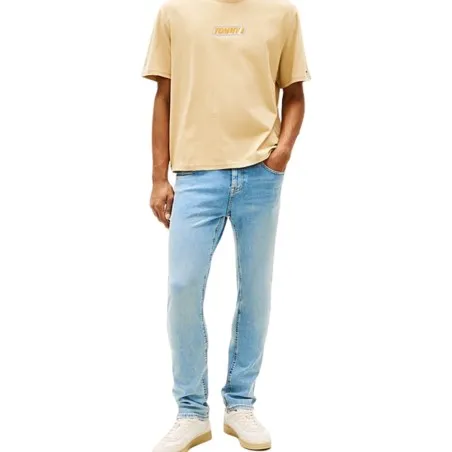 TOMMY JEANS – Jean slim Scanton délavé – light blue - TOMMY JEANS
