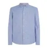 TOMMY JEANS- Chemise en coton biologique – Bleu - TOMMY JEANS