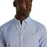 TOMMY JEANS- Chemise en coton biologique – Bleu - TOMMY JEANS
