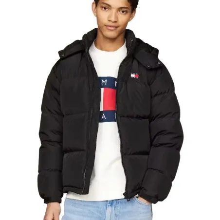 Tommy Jeans – Doudoune Alaska matelassée déperlante – Noir - TOMMY JEANS
