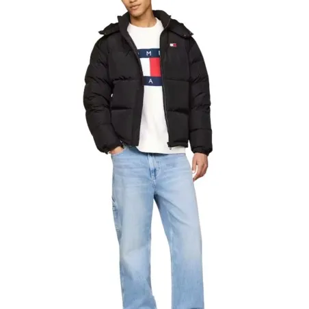Tommy Jeans – Doudoune Alaska matelassée déperlante – Noir - TOMMY JEANS