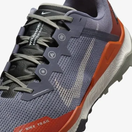Nike Homme – Nike Wildhorse 8 M – Gris Orange - NIKE