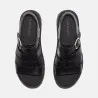 CLAIREMONT WAY FISHERMAN SANDAL BLACK FULL GRAIN TB0A635VW021 - TIMBERLAND