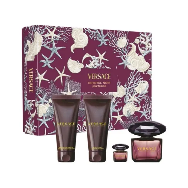 Coffret Parfum Femme VERSACE  CRYSTAL NOIR EDP - VERSACE