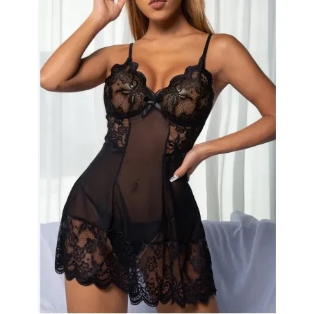 Nuisette de nuit Glamour  - LFM801 - BLOOM