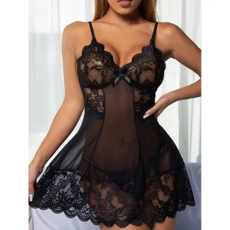Nuisette de nuit Glamour  - LFM801 - BLOOM
