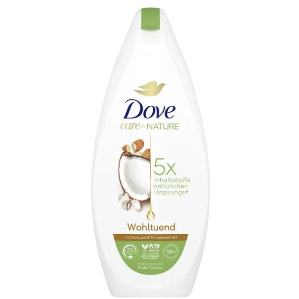 Gel douche Dove à l'extrait de noix de coco et d'amande - DOVE
