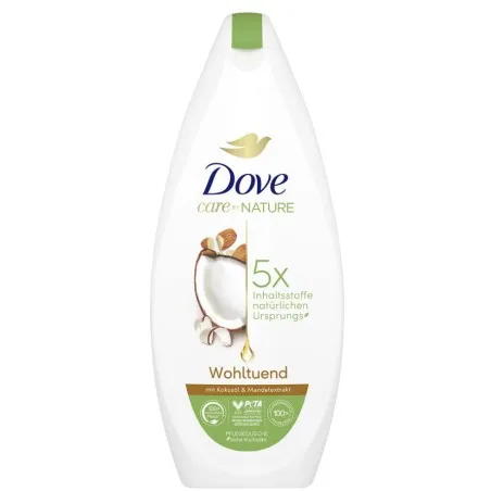 Gel douche Dove à l'extrait de noix de coco et d'amande - DOVE