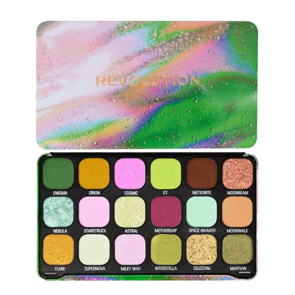 Palettes Yeux REVOLUTION  PALETTE FARD À PAUPIÈRE " FOREVER FLAWLESS - ASTRO NOVA " - REVOLUTION
